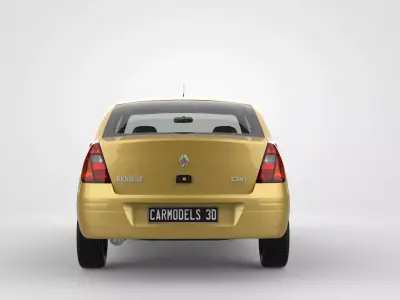 Renault Clio 2 Phase 1 Sedan 3D model