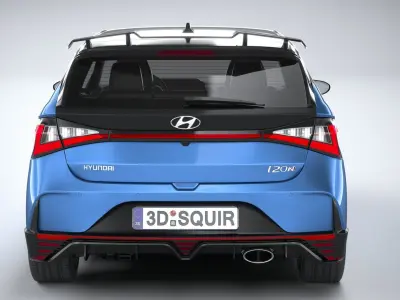 Hyundai i20 N 2021 3D model