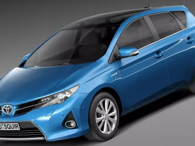 Toyota Auris 2013 3D model