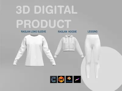 ACTIVEWEAR COLLECTION 3D model