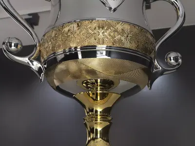 F1 Bahrain GP Award Trophy 3D model