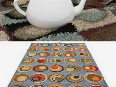 Rugs No 312 Low-poly 3D model
