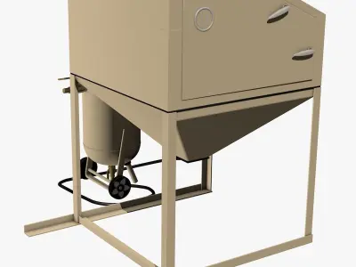 Blast Cabinet 3D model