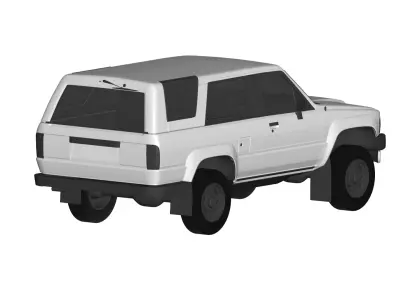 Toyota 4Runner  3D model by japan-car