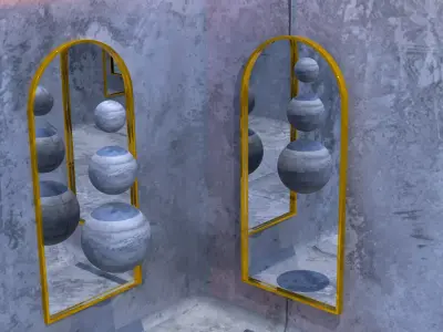 Mirrors Free 3D model