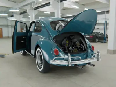Volkswagen Beetle  3D model