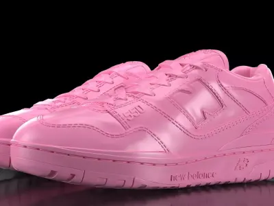 New Balance 550 3D print model