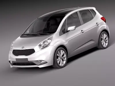 KIA Venga 2016 3D model