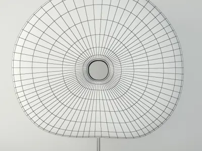 Teak Wheel 2 3D model