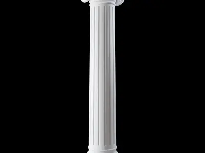 01 Ionic column order 3D model