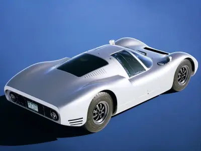 Nissan R380A II 1967 Low-poly 3D model
