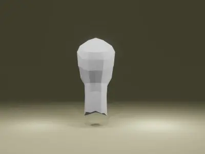 Low-Poly Head Free 3D model