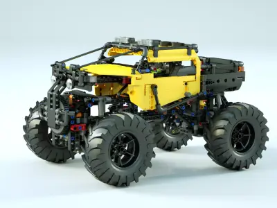 LEGO 4x4 Off-Roader 3D model