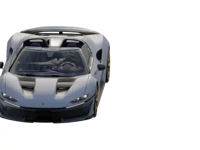 ferrari j50 3D model
