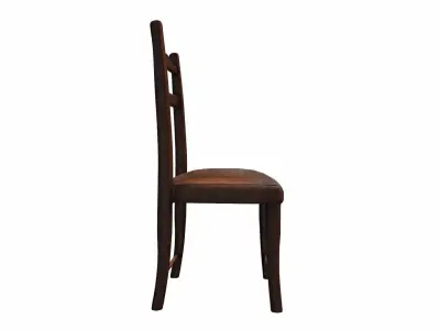 3d Model  Ladderback Chair Isolated On High Render 3D model purchase