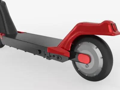Electric Scooter 3D model