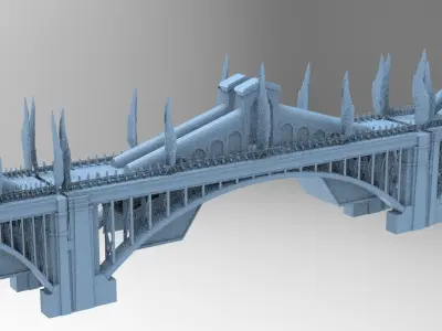At Deco Bridge 3 3D model