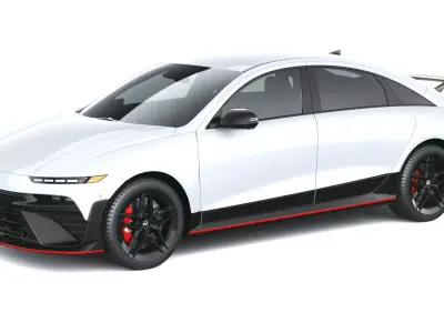 Hyundai Ioniq 6 N 2026 3D model