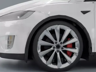 Tesla  Model X 2025 3D model