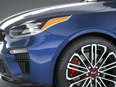 Kia Forte GT Hatchback 2021 3D model