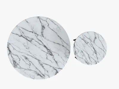 Beymen coffee and side table 3D model