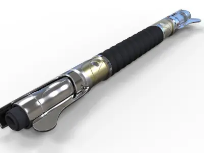 Lightsaber star wars light saber Free 3D model get