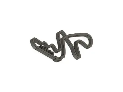 Suzuka F1 Racing Track 2025 3D print model