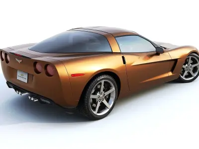 2005 Chevrolet Corvette C6 3D model