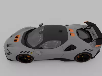 Ferrari SF90XX 3D model