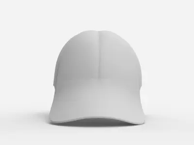 Baseball cap - hat 3D model