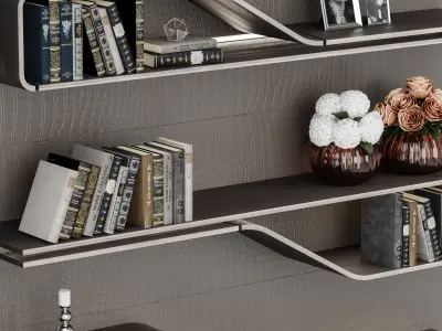 REFLEX Bookcase SEGNO LIBRERIA  3D model