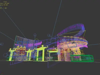 Exhibition - Area - 21X7-3DMAX2010-013 3D model