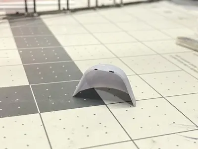 TOP FUEL dragster Roll hoop and driver canopy 2 types  3D print model