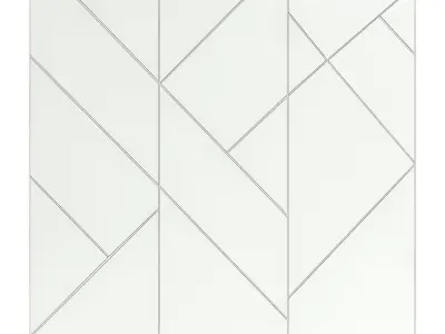 Metal Wall Panel 3D model