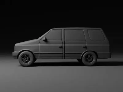 Isuzu Panther Royale 3D print model