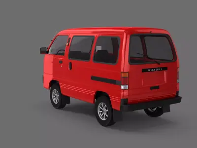 Suzuki Carry 1987 3D model