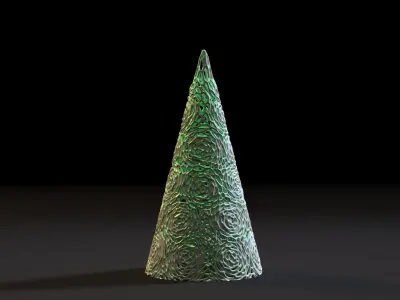 Christmas tree 3D print model buy
