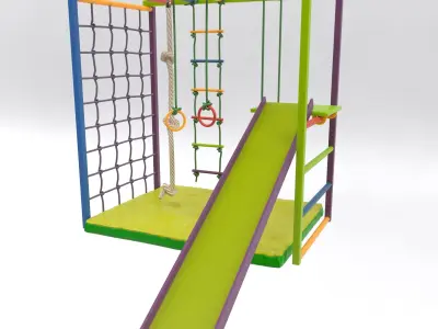 Child Swedish wall 3D model