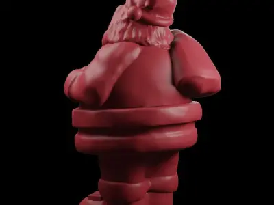Santa Claus Pere Noel 3D print model