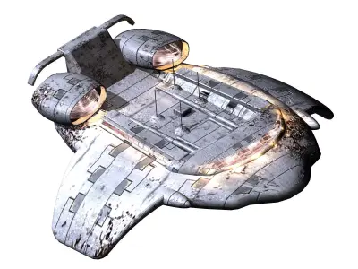 Satellite-Spaceship-Xingxu 03 3D model