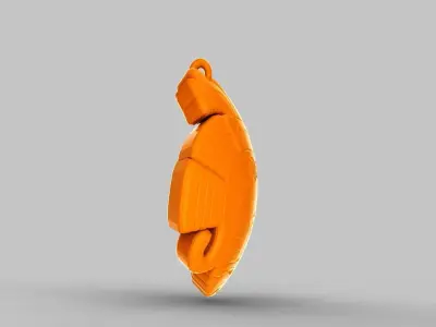 Mayan Girl Necklace 3D print model