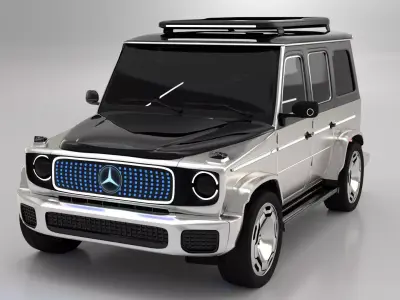 2022 Mercedes G-Class EQG SUV Electric 3D model