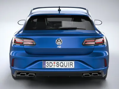 Volkswagen Arteon Shooting Brake R 2021 3D model