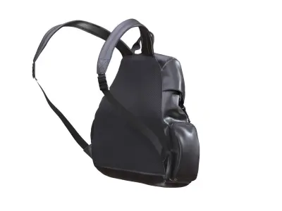 Backpack 129 - All MH Bodies - UE5 Skeletons - Rigged Low-poly 3D model