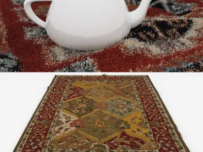 Rugs No 899 Low-poly 3D model