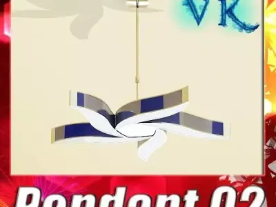 Modern Pendant Lamp 3D model