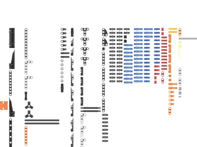 TwindBricks3D - 42166 NEOM McLaren Extreme E Race Car 3D print model