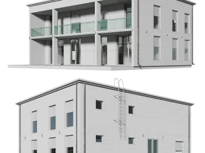 Modern Villa 2 3D model