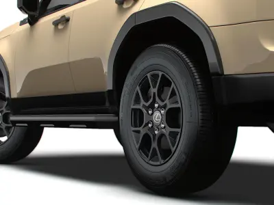 Lexus GX 550 Overtrail 2024 3D model