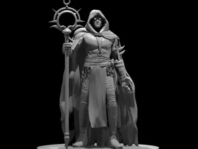 Statue of Herald of Blood 3D print model